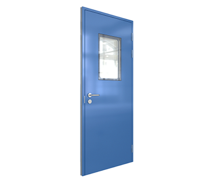 Cleanroom swing door